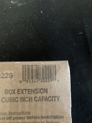 Mulberry Metal Products, Inc. 30229 Weatherproof Box Extension