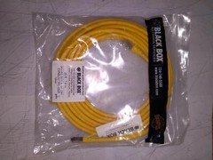BLACK BOX EVNSL0273YL-0025 25FT. 7.6M 24AWG SOLID 4-PAIR CMP 6 BACKBONE CABLE