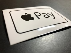 APPLE PAY Acceptance Decal – Retail Sticker (Set of 3 decals included)