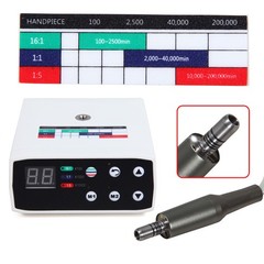 SANDENT LED Electric Brushless Micro Motor/1:5 Fiber Optic Increase Contra Angle