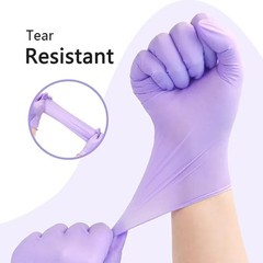 100pc Disposable Nitrile Exam 4-mil Latex Free Cleaning Food-Safe Gloves