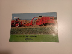 1974 Sperry New Holland Equipment Buyer’s Guide Sales Brochure