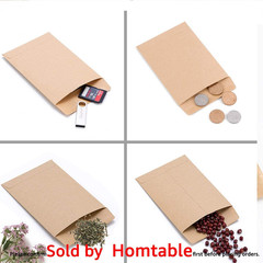 100 Pack Small Coin Envelopes Self-Adhesive Kraft Paper Seed Envelopes Mini Part