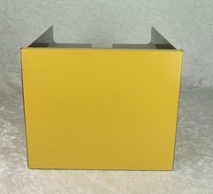 Mosler Harbor Metal Letter Tray Organizer Mid Century Modern 3 Shelf Vintage