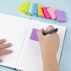 Mini Sticky Notes 1.5×2 Inch Bright Colors SelfStick Pads 24 Pack 1800 Sheets