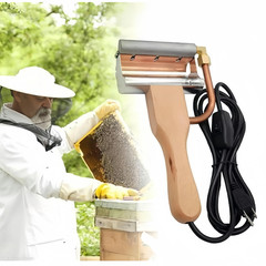 Electric Honey Cutter Uncapping Plane Hot Knife Honey Bee Scraping Extractor