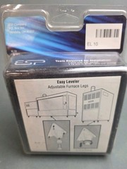 ESP Easy Leveler Adjustable Furnace Legs EL10 Open Box