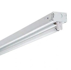 24″ 1-Lamp 2-Ft. Fluorescent Strip Light Fixture w/ Preheat Ballast NEW S-120-PH