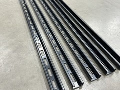 5-Pack Black Unistrut Channels 1-5/8” x 7/8” x 35”