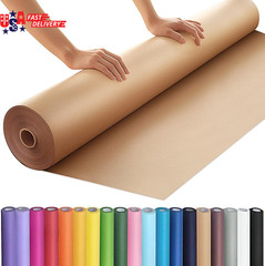 Perkhomy 36″ X 2,400″ (200′) Brown Kraft Paper Roll for Craft Bulletin Board Pap