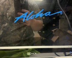 NCR 7761 XR7 POS Touchscreen Terminal Aloha Windows 10 With Card Reader Working