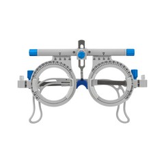 Ultra-Light 50g Titanium Trial Frame – Adjustable Nose Pads & Temples
