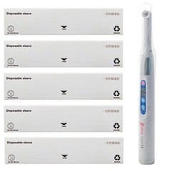 500/5Boxes Dental iLed Curing Light Covers Isolation Sleeves Disposable 1.5″x8″