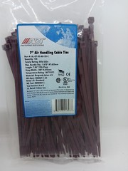 7 Inch Air Handling Nylon Rred Plenum Rated Cable Ties / Zip Ties / Ty Raps