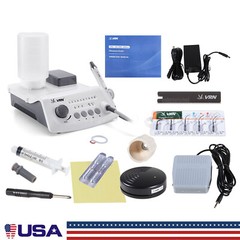 Dental Unit Chair Hard Leather Computer Controlled DC Motor+Stool Kit USA