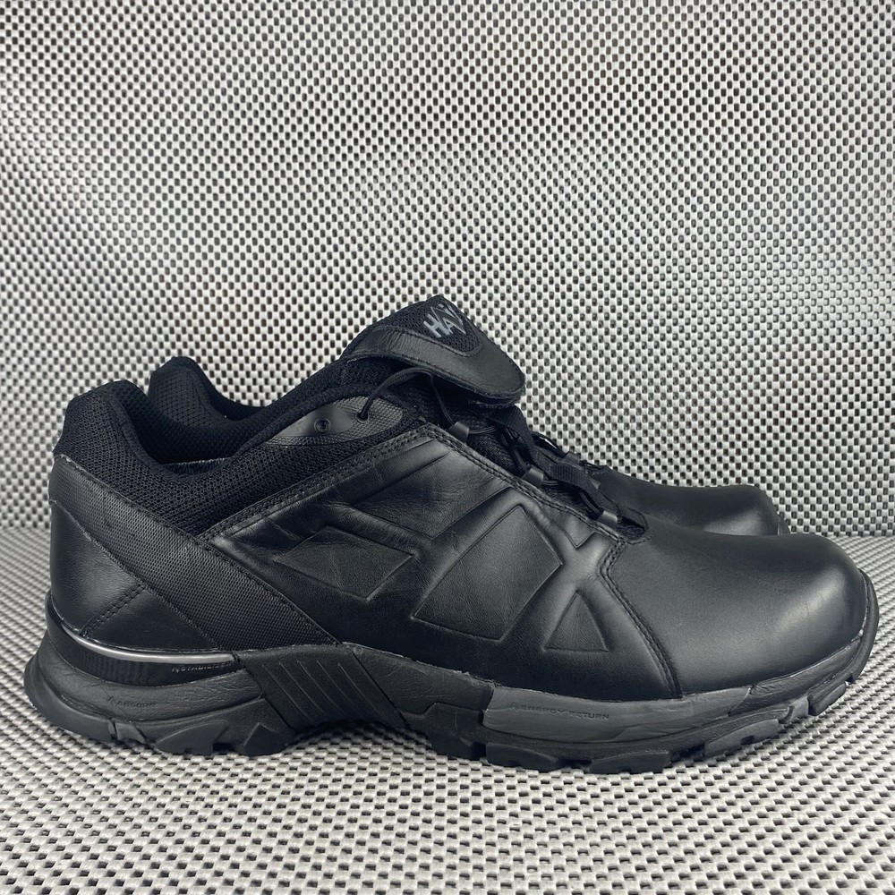 Haix Eagle Tactical GTX Shoes Mens Size 10 Black Gore-Tex Lace Up