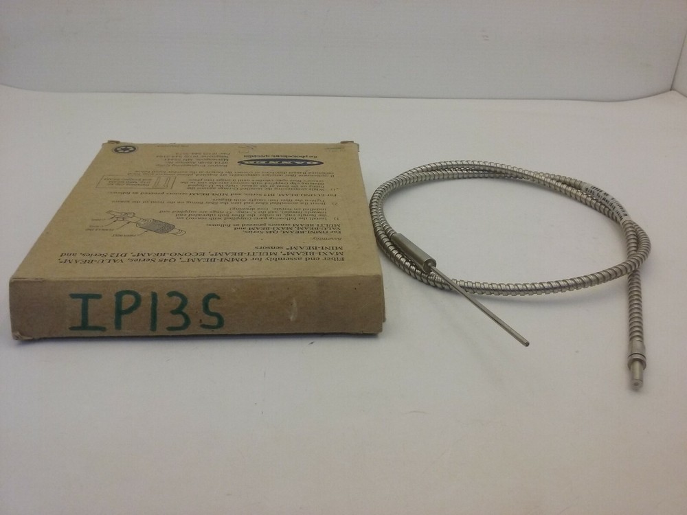 BANNER IP13S FIBER OPTIC CABLE 36″ LONG 0.062 DIAMETER BENDABLE PROBE NIB