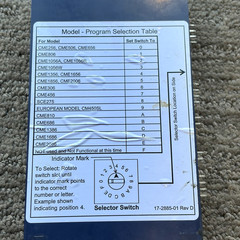 Scotsman CM3 Universal Service Controller 17-2887-01 Rev A