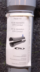 New in box! Kraloy 077980 EPR35 2″ x 24″ long PVC Conduit Repair Kit – 2 per box