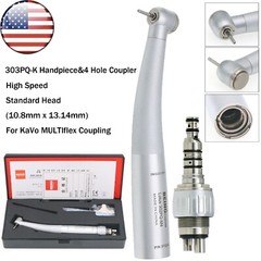 BEING Dental High Speed Fiber Optic Turbine Handpiece fit KAVO Coupler 4/6 Holes