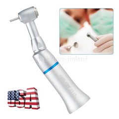 1-10* Dental Slow Low Speed Handpiece Push Button Contra Angle w/ FG 1.6MM Head