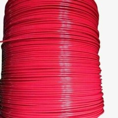 5000 Ft – Red COLOR Vinyl Coated Wire Rope Cable,1/16″ – 3/32″ 7×7 Cable