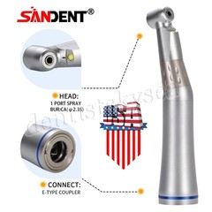LED Contra Angle Fiber E-generator Low Speed Handpiece Dental DT