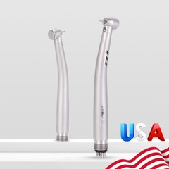 Joy Dental Fiber Optic LED E-generator High Speed Handpiece 2H/4Hole Torque Head