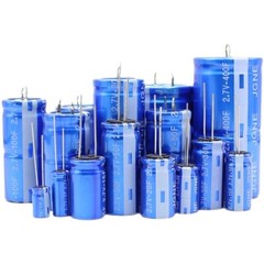 2.7V 1F/2/3/6.8/8/10/15/20/40F/50F/100F to 400F Super Capacitor Farad Capacitors