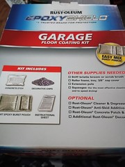 Rust-Oleum Epoxy Shield Garage Floor Coating – Gloss Gray, 1 Car
