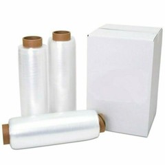 12″ x 1500′ 80 Gauge 1 Roll Pallet Wrap Stretch Film Hand Shrink Wrap 1500FT