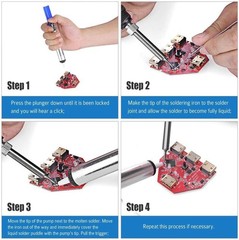 LDK 60W Adjustable Temp Soldering Iron Kit Full Electronics Welding Tool Set