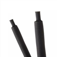 Heat Shrink Braided Sleeve Wire Loom 2:1 Abrasion Protect Wire Harness Sheath
