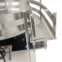 Auto Bottle Unscrambler 39.4” Round Table Bottle Collecting Machine Organizer