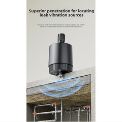 Compact Leak Detector for Home Plumbing with 60dB Sensitivity and Type C