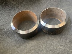 Weld COUPONSs, Pipe Beveled couponsS 3” ID x 2″ +/-1/8″ SCH 40 3 PAIRS