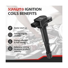 Ignition Coil Pack Set of 4 Replacement for L4 2.0 2.4 Honda CRV, A… Fast Ship