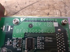 YASKAWA SGDR-AXA01A SERVO AXIS, #1219930G USED