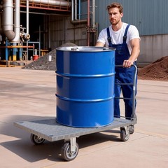 VEVOR Platform Truck 2650 lbs Heavy Duty Foldable Hand Push Cart with Wheels