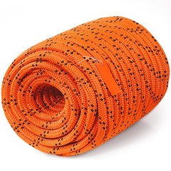 VEVOR Arborist Tree Climbing Rope Double Braid Polyester 3/4″ x 220′ 24-Strand