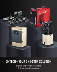 OMTech 28×20 in. 60W CO2 laser Engraver Cutter Marker with CW-3000 Water Chiller
