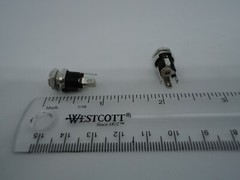 2Pcs Pack Lot 9mm Round DC Jack Power Supply Power Socket Female 5.5×2.5mm 3 Pin