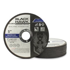 25 Pack 5″x.040″x7/8″ Cut-off Wheel – Metal & Stainless Steel Cutting Discs