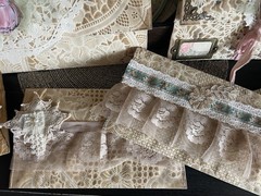 Love Letter Junk Journal Pouch Lot Of 7 Handmade Shabby Chic
