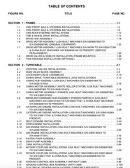 JLG 600A 660AJ Boom Lift S/N 030087000 to 0300177361 ILLUSTRATED PARTS MANUAL