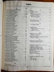 John Deere 5.5′ (1.7M) & 7′ (2.1M) Windrow Pickups Owner Operator’s Manual 1/84