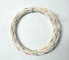 16 AWG (600V) Mil-Spec Wire (PTFE) Stranded Silver Plated Copper, Kit 25 ft