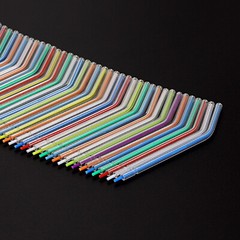 500Pcs Disposable Nozzle Tubes Tips for Dental 3-Way Spray Air Water Syringe