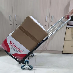 Stair Climbing Cart Heavy Duty Folding Hand Truck Dolly 460 lbs 6 Wheels + Ropes