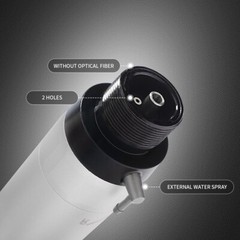 AZDENT Dental 1:1 Direct Drive Low Speed Air Motor Turbine Handpiece 2 Holes
